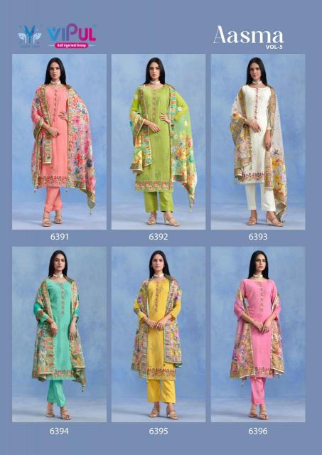 Vipul aasma vol 5 Dress material manufacturers in Mumbai