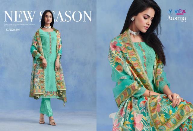 Vipul aasma vol 5 Dress material manufacturers in Mumbai