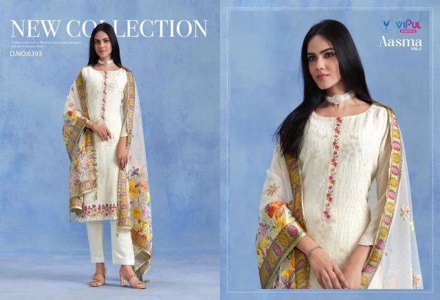 Vipul aasma vol 5 Dress material manufacturers in Mumbai