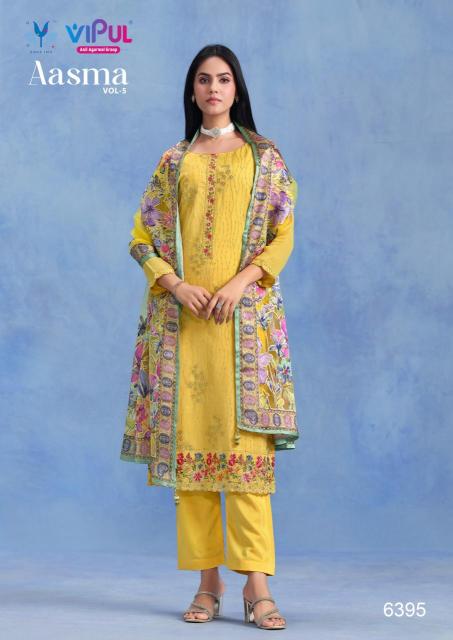 Vipul aasma vol 5 Dress material manufacturers in Mumbai