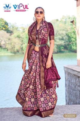 Vipul kashmir Latest Party wear saree wholesale suppliers in India