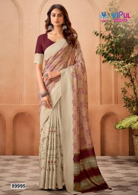 Vipul tushar silk printed Saree in india