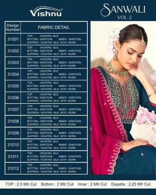 Vishnu sanwali vol 2 Dress material wholesale market