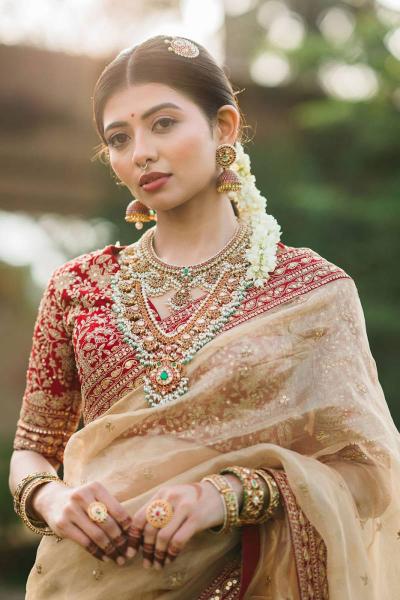 Vt 751 T Designer Jimmy Choo Bridal sarees in Hyderabad