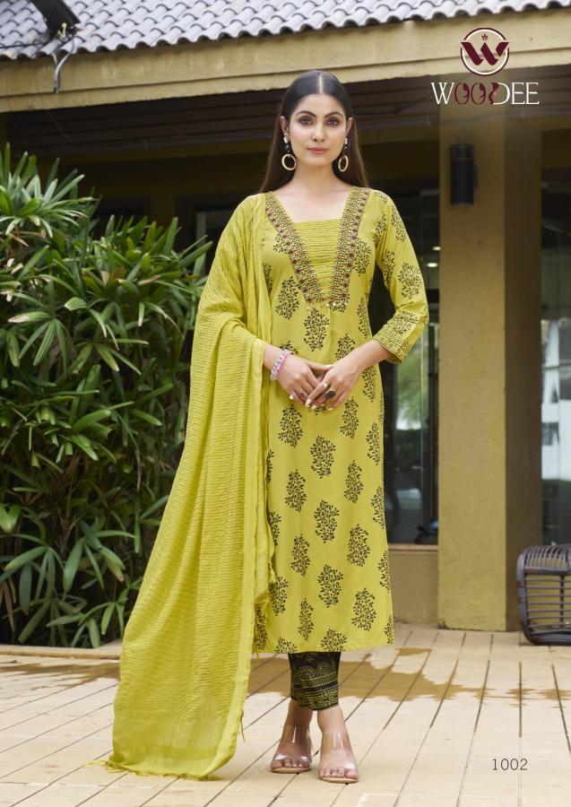 Woodee kairaa Hydranad Kurti designs