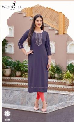 Wooglee barbella vol 13 designer kurti supplier in surat