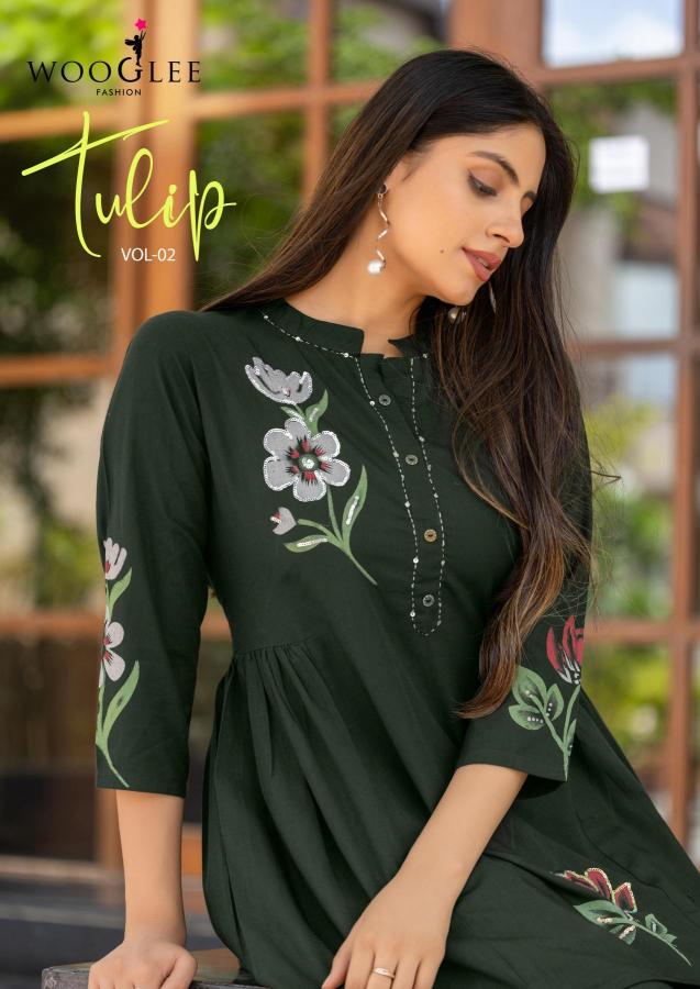 Wooglee tulip vol 2 co ord set Kurti wholesalers in India