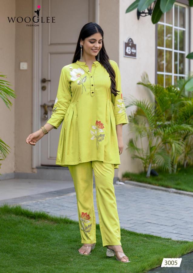 Wooglee tulip vol 2 co ord set Kurti wholesalers in India