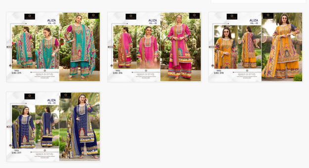 Aaliz Aaliza Vol 5  Ladies dress material suppliers