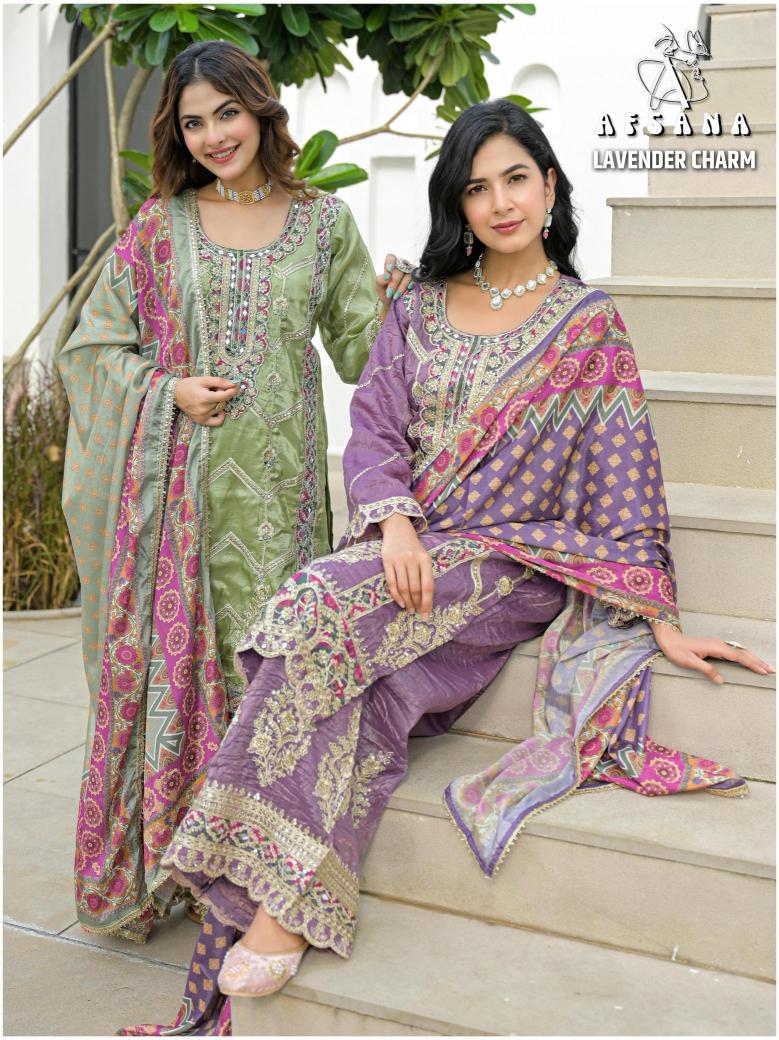 Afsana lavender charm Wholesale supplier of Salwar Kameez in Mumbai