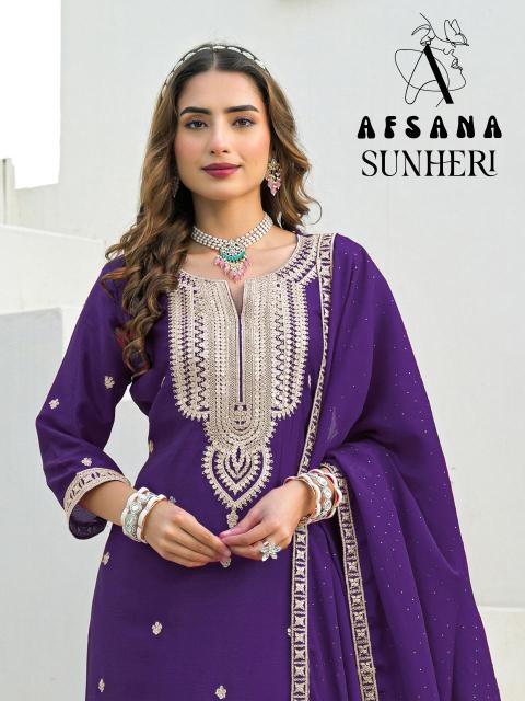 Afsana sunheri Salwar Kameez for boutique