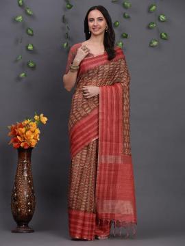 Akshara bhagalpuri tussar art silk Bulk saree suppliers