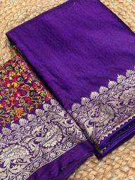 Akshara russian cotton silk Bulk Saree Suppliers in Ahmedabad