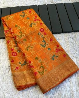 Akshara russian cotton silk Bulk saree suppliers in India