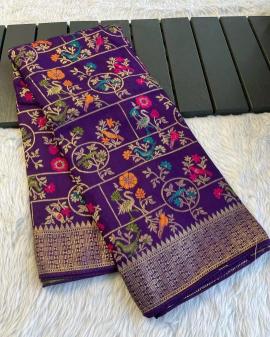 Akshara russian cotton silk Bulk saree suppliers in India