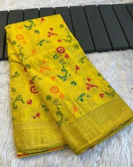 Akshara russian cotton silk Bulk saree suppliers in India