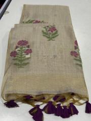 Akshara soft muga cotton Indian saree supplier
