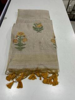 Akshara soft muga cotton Indian saree supplier