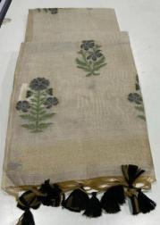 Akshara soft muga cotton Indian saree supplier