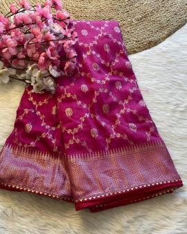 Akshara soft russian silk Saree exporters in India