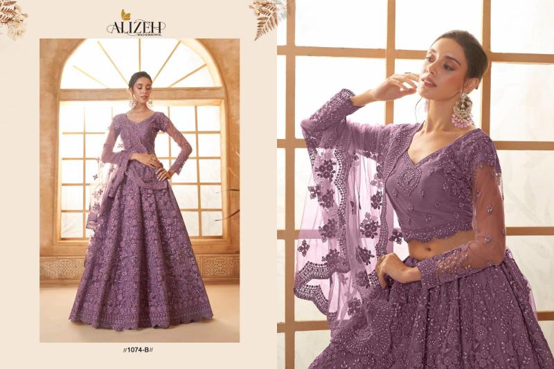 Alizeh Bridal Heritage Vol 3 Wholesale Lehengha choli from Surat