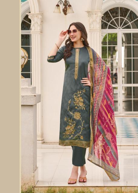 Alok suit falsafaa 18 Dress material wholesale market in India