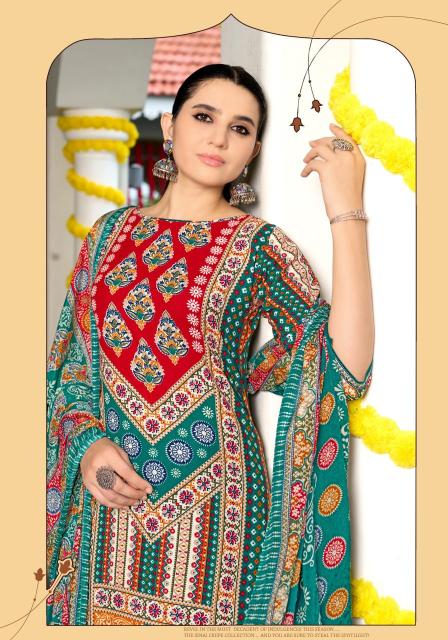 Alok suit fitoor Designer dress materials wholesale