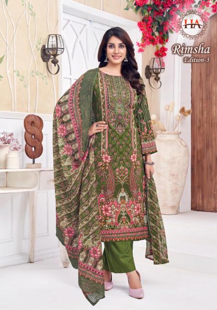 Alok suit rimsha 3 Affordable dress materials wholesale