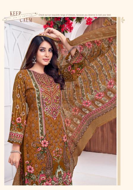 Alok suit rimsha 3 Affordable dress materials wholesale