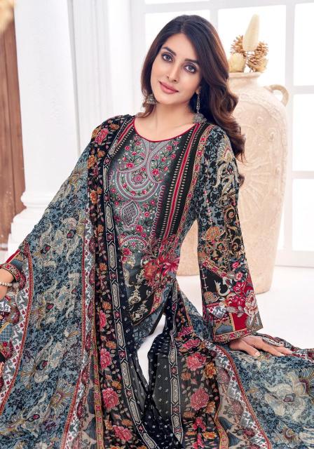 Alok suit rimsha 3 Affordable dress materials wholesale