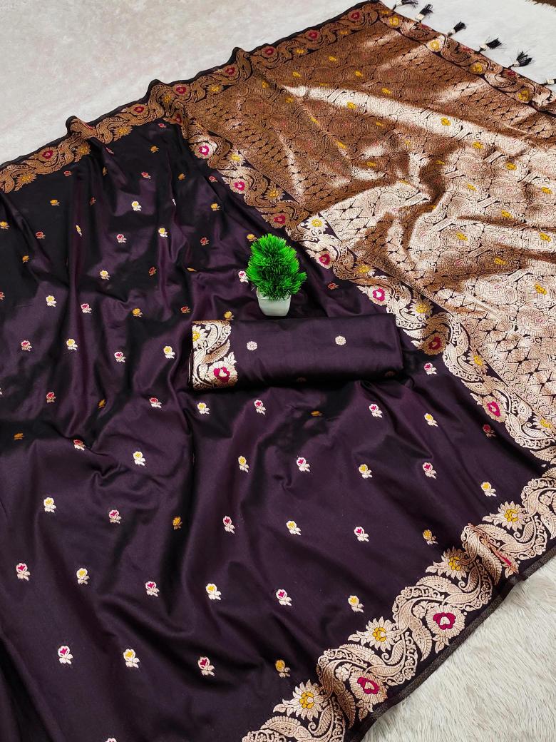 Anupama banarasi 18 soft silk Wholesale sarees online