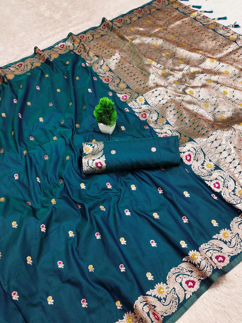 Anupama banarasi 18 soft silk Wholesale sarees online