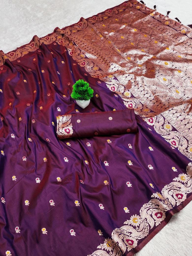 Anupama banarasi 18 soft silk Wholesale sarees online