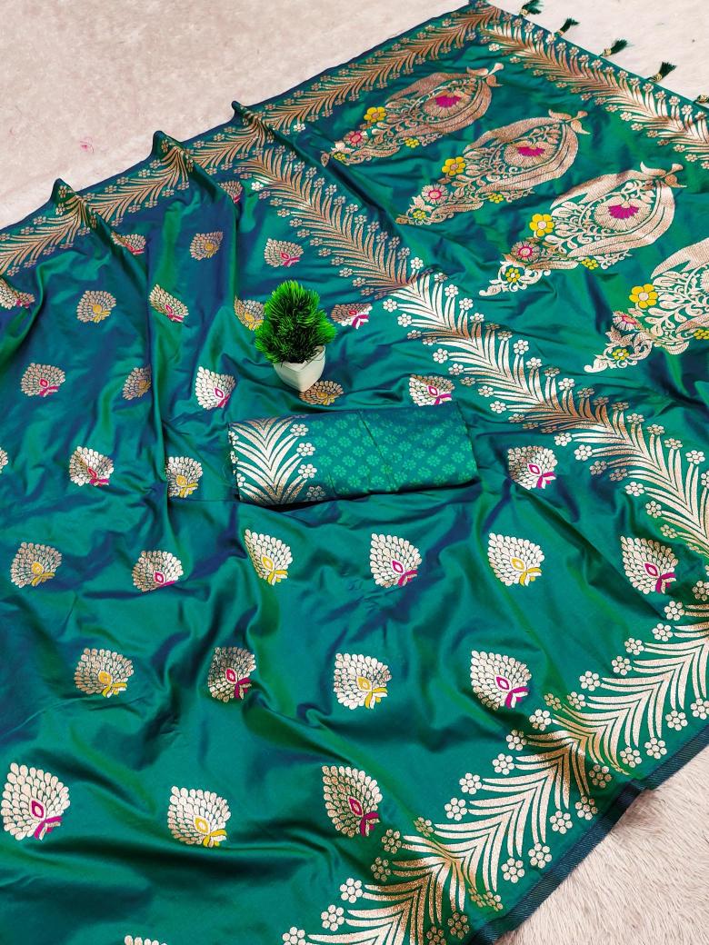 Anupama dil banarasi silk Bulk Saree Suppliers