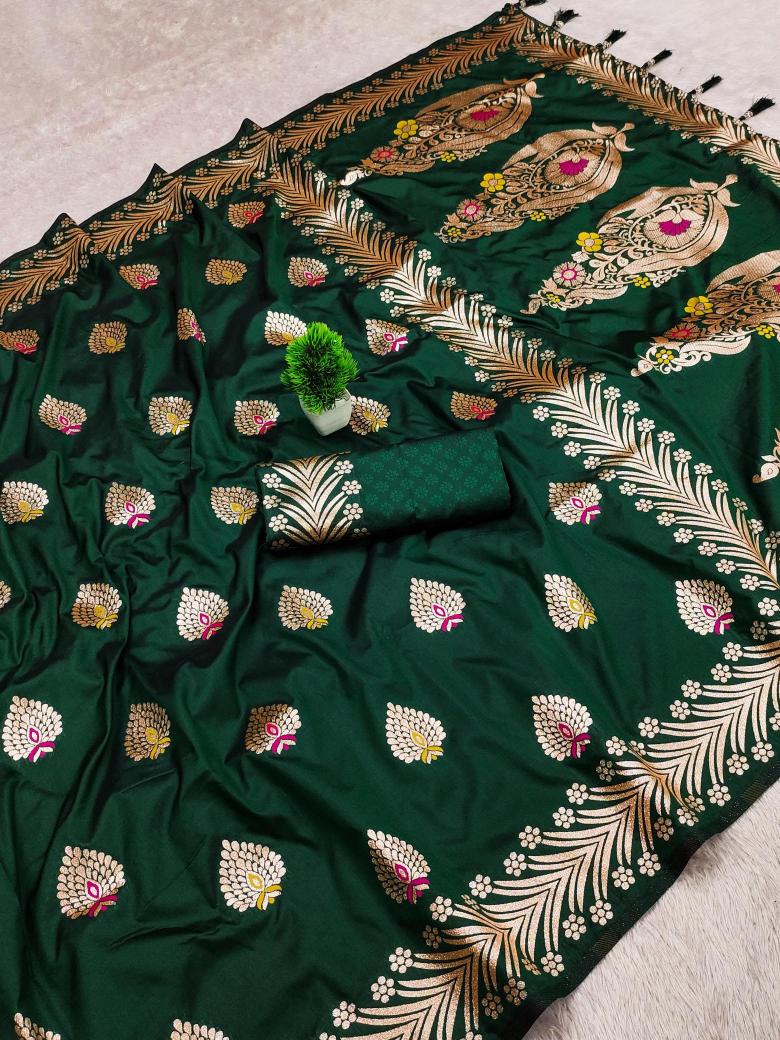 Anupama dil banarasi silk Bulk Saree Suppliers