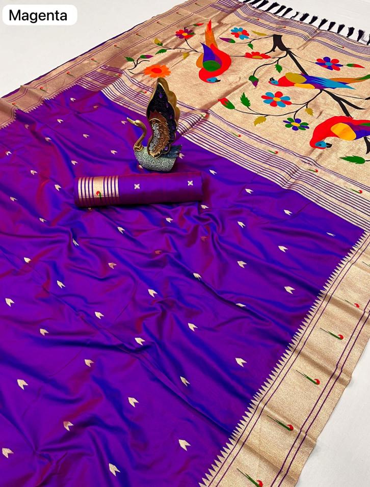 Anupama karma paithani vol-6 Designer Saree Suppliers in Ahmedabad