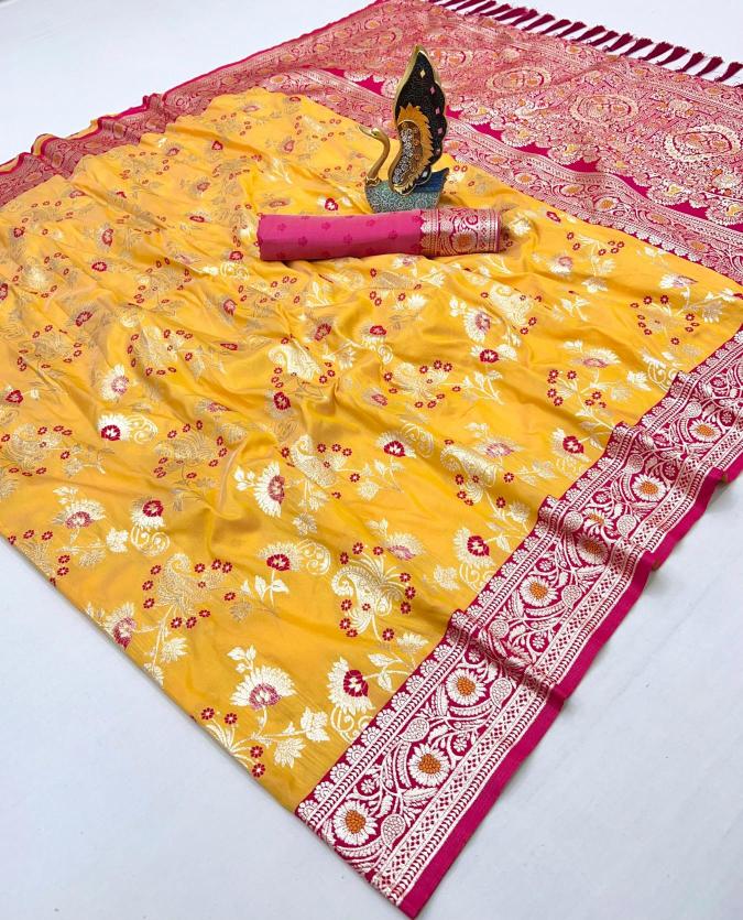 Anupama radhika soft banarasi silk  Saree Wholesalers in India