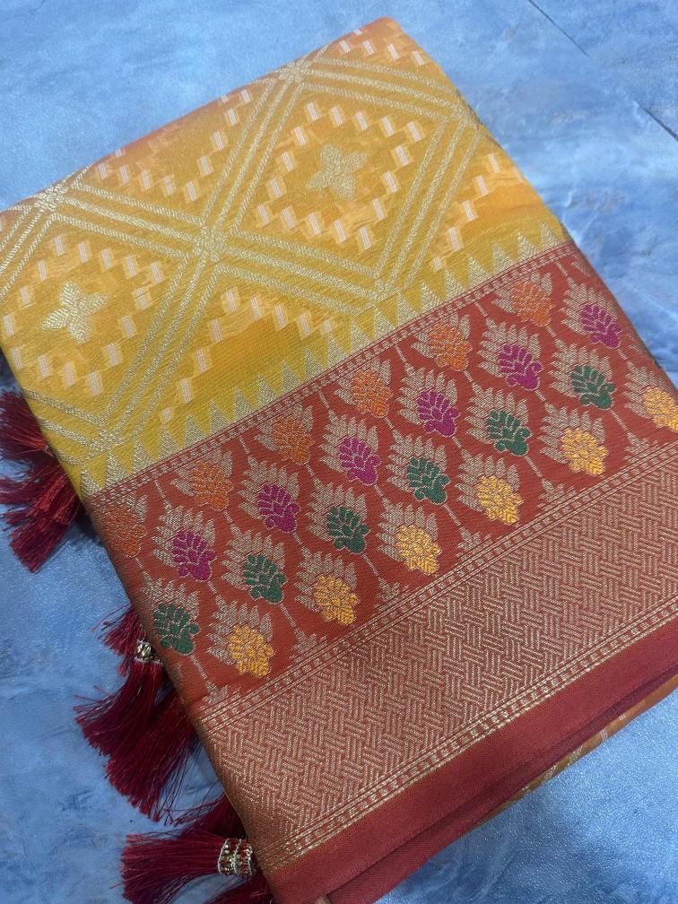 anupama rakhi special soft silk Best wholesale saree suppliers in India