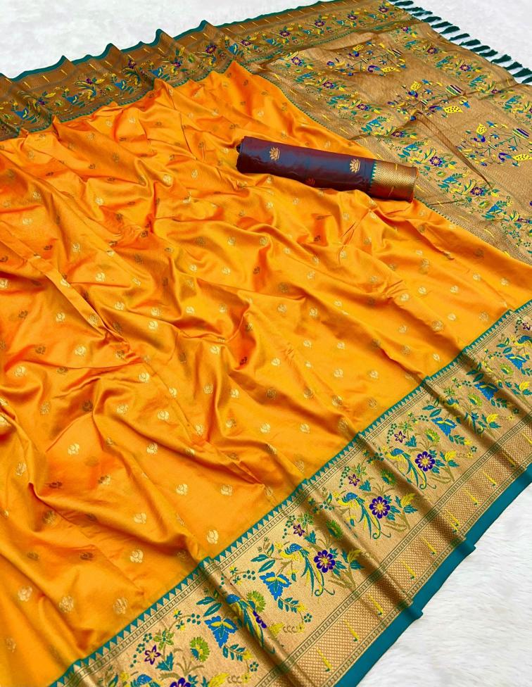 Anupama sangam paithani soft silk Saree wholesale suppliers in India