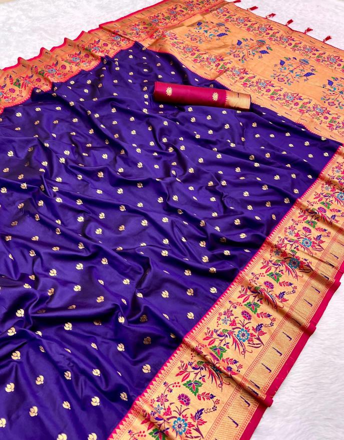Anupama sangam paithani soft silk Saree wholesale suppliers in India