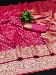 Anupama soft banarasi silk Indian Saree Supplier