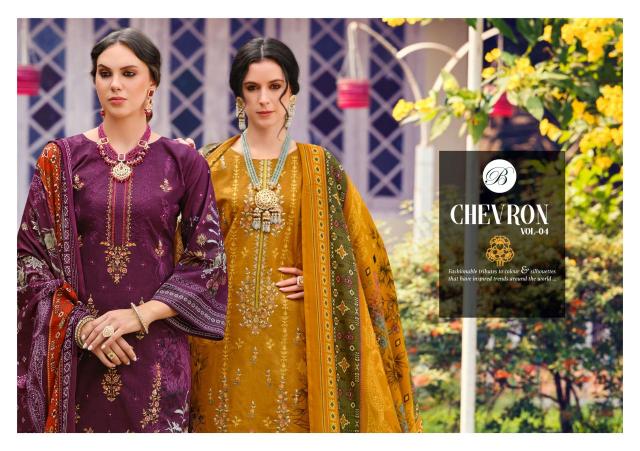 Belliza chevron vol 4 Ladies dress material wholesale market in Mumbai