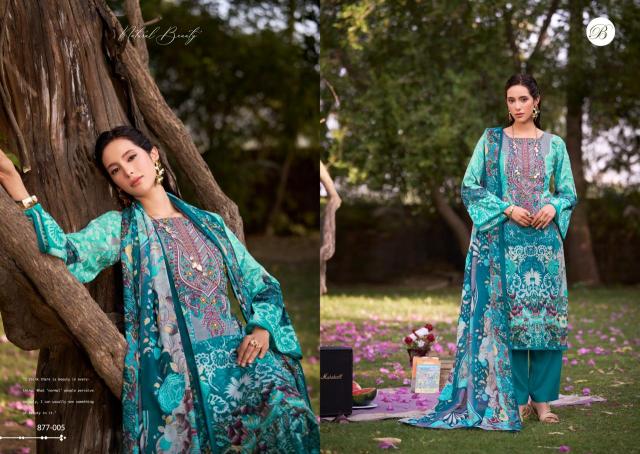 Belliza designer studio naira vol 114 Surat dress material market