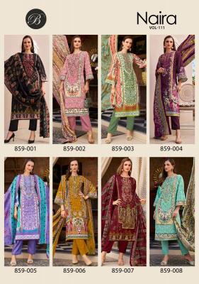 Belliza naira vol 111 Dress material distributors in Hyderabad