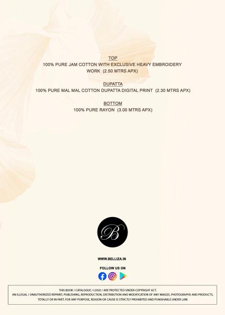 Belliza zarqash vol 9 Bulk dress materials in Hyderabad