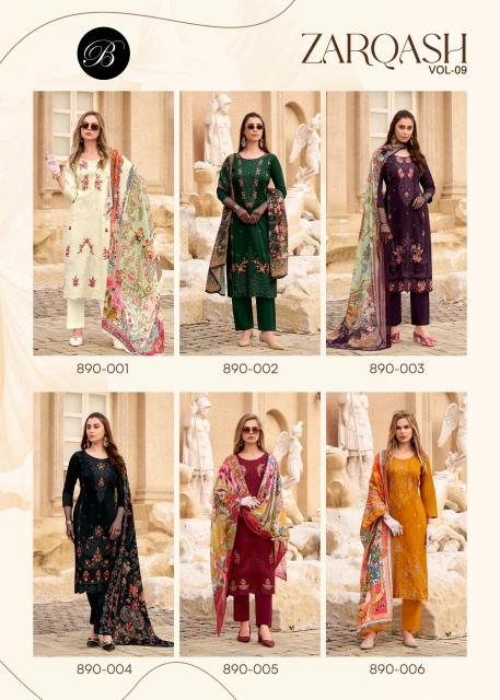 Belliza zarqash vol 9 Bulk dress materials in Hyderabad