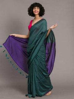 Blousewala khadi cotton Saree Wholesale suppliers