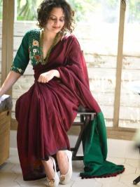 Blousewala khadi cotton Saree Wholesale suppliers