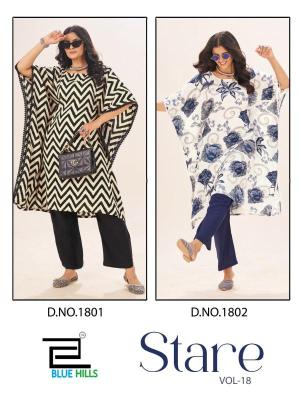 Blue hills stare vol 18 Fancy kurtis wholesale market