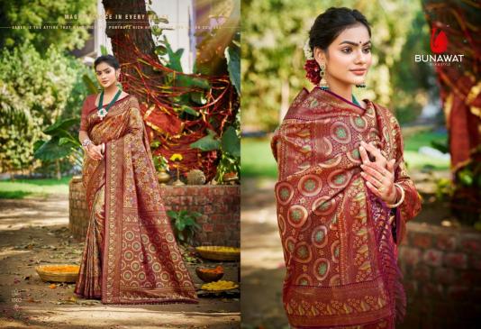 BUNAWAT - Chaturi Silk VOL-02 Best wholesale saree market in Maharashtra